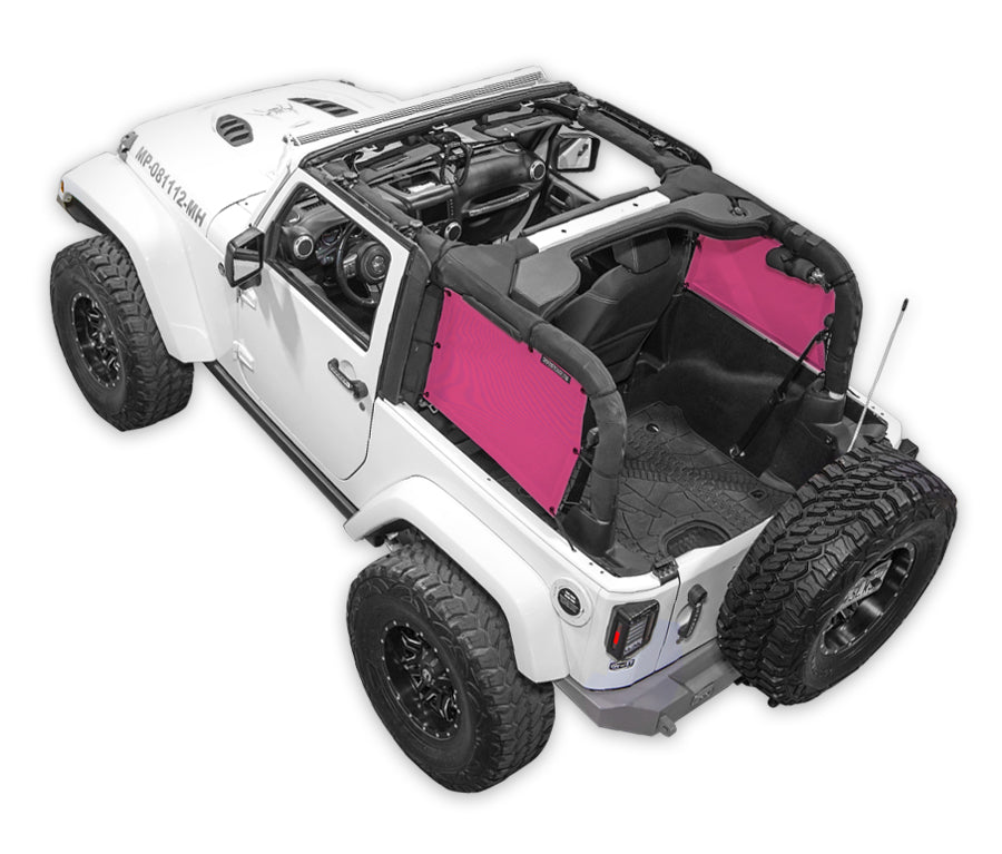 SPIDERWEBSHADE Product Pink JK-2D SpiderSides