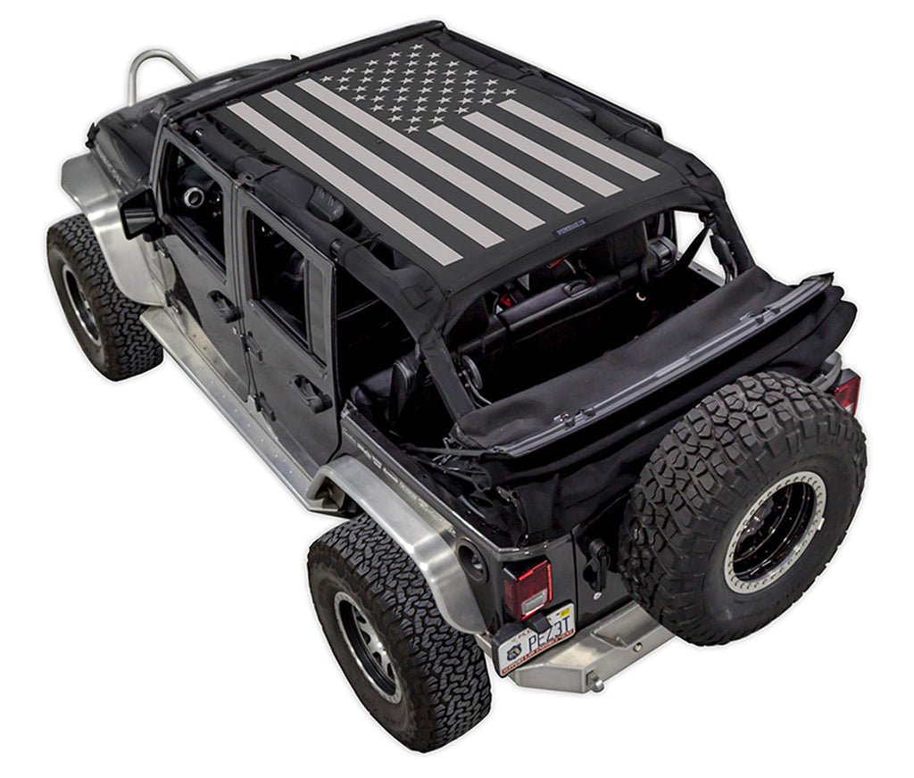 SPIDERWEBSHADE Product Black JK-4D Tactical Flag Solid