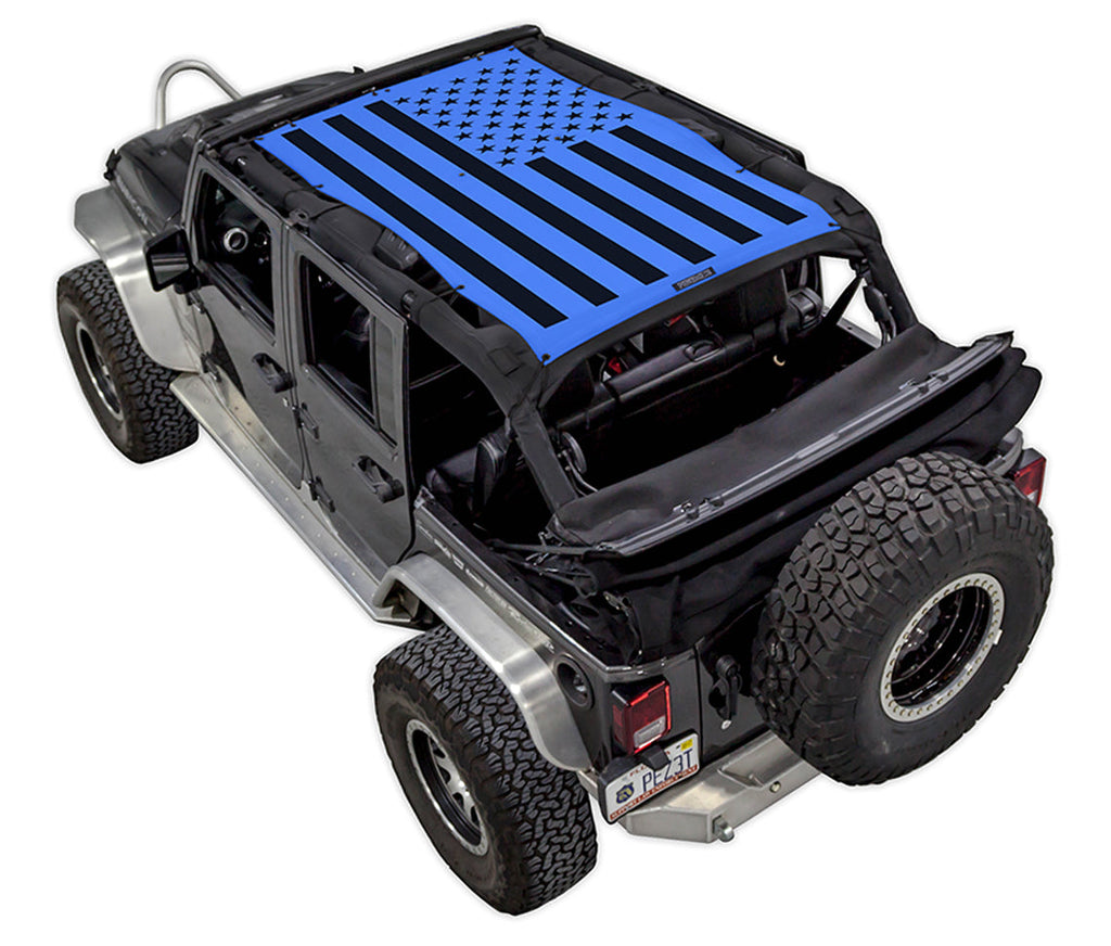 SPIDERWEBSHADE Product Blue JK-4D Tactical Flag Solid