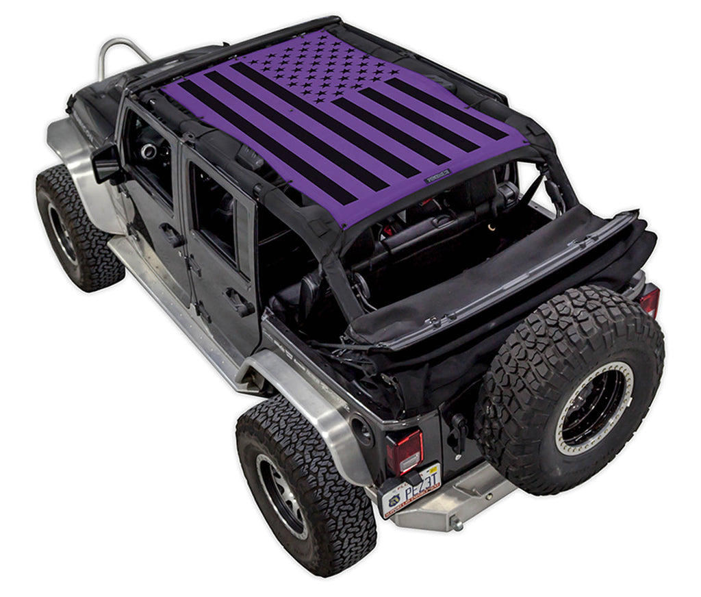 SPIDERWEBSHADE Product Purple JK-4D Tactical Flag Solid