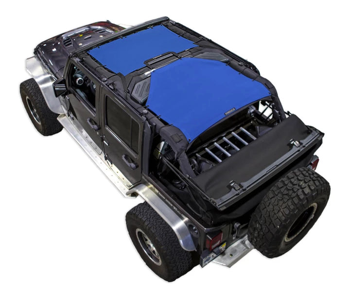 SPIDERWEBSHADE Product Blue JK4D 2 Piece Front & Rear
