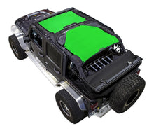 Load image into Gallery viewer, SPIDERWEBSHADE Product Green JK4D 2 Piece Front &amp; Rear