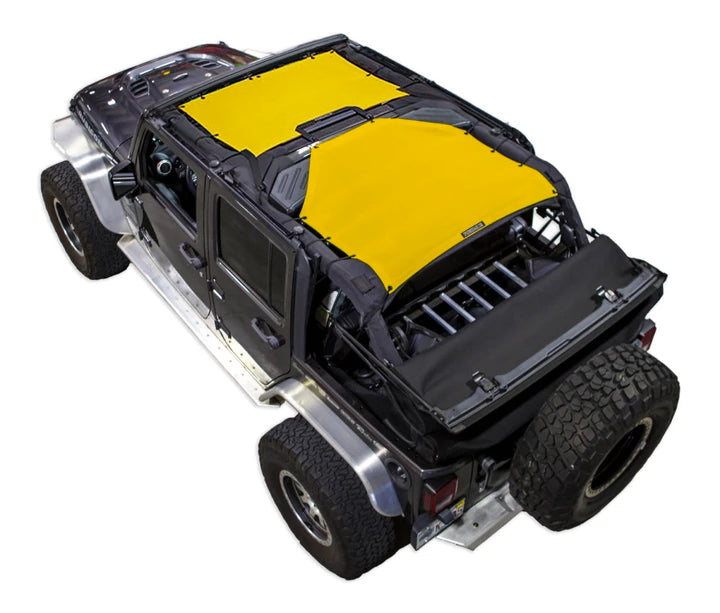SPIDERWEBSHADE Product Yellow JK4D 2 Piece Front & Rear