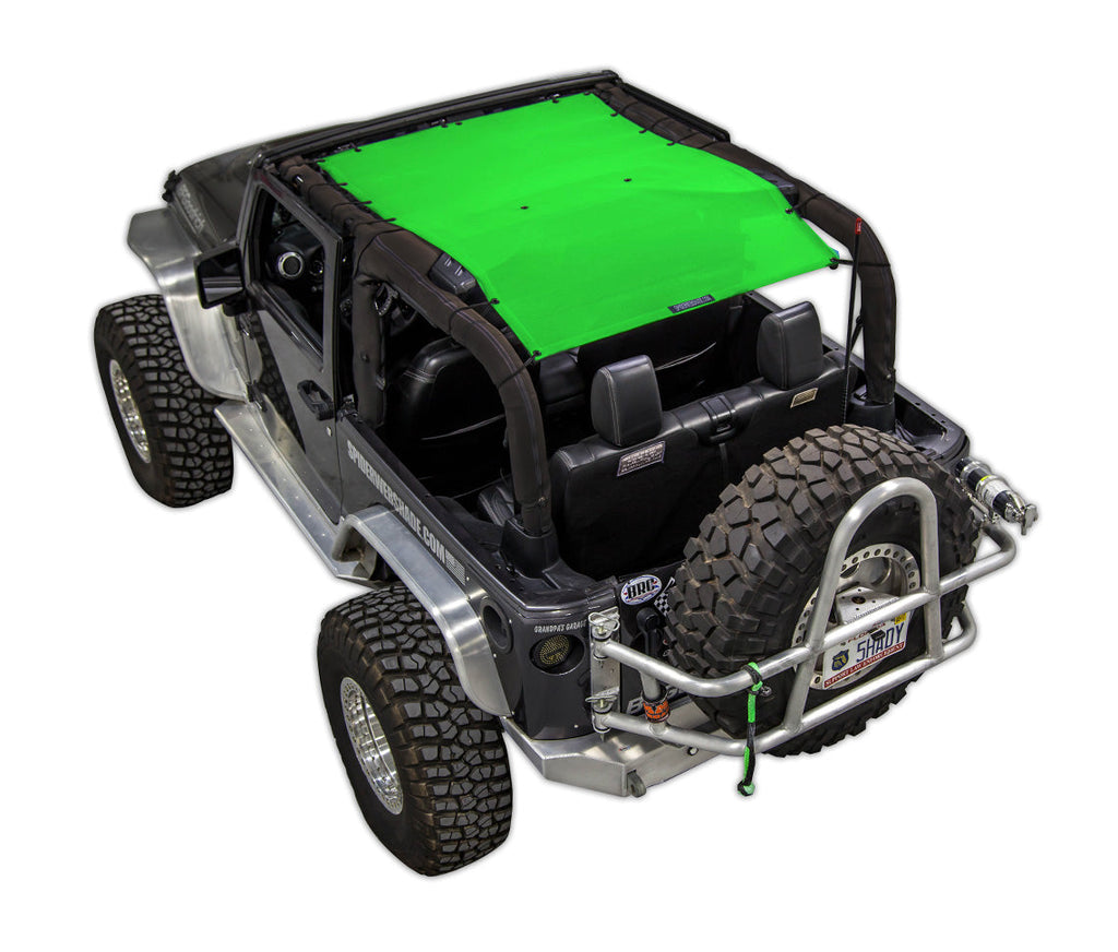 SPIDERWEBSHADE Product Green JK-2D