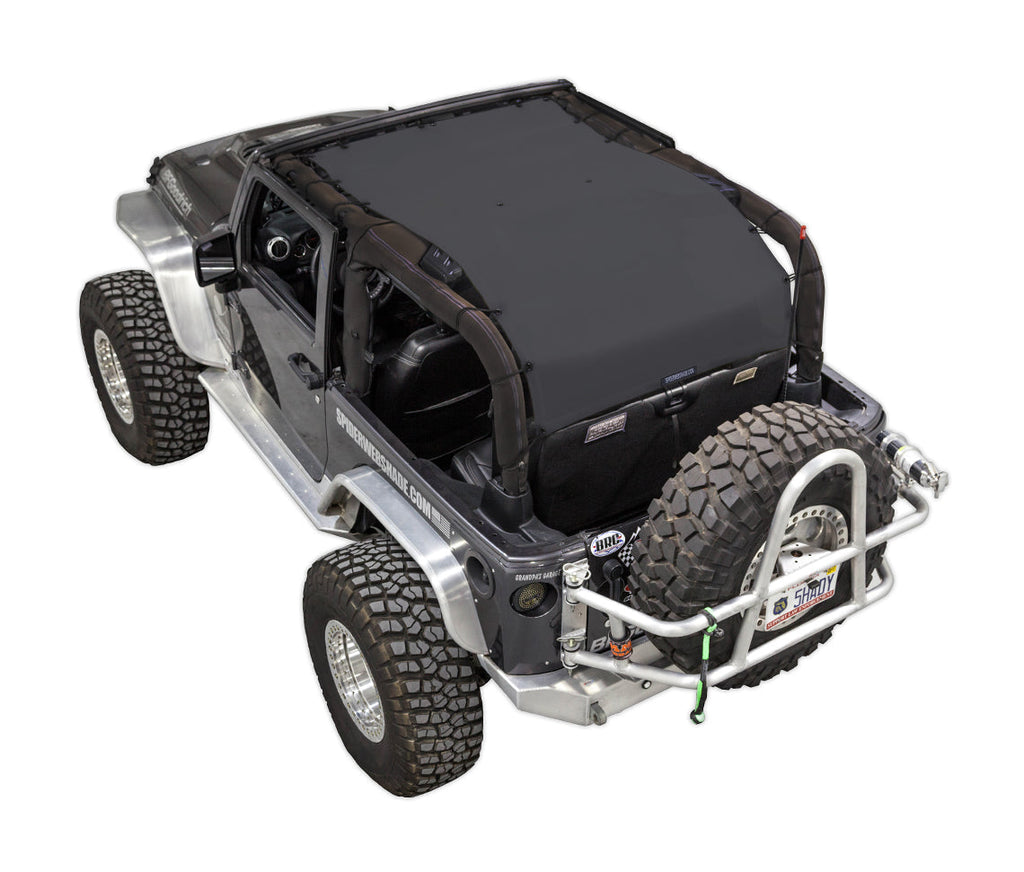 SPIDERWEBSHADE Product Black JK-2D Long