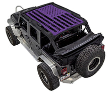Load image into Gallery viewer, SPIDERWEBSHADE Product Purple JK-4D Tactical Flag Distressed