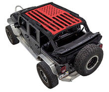Load image into Gallery viewer, SPIDERWEBSHADE Product Red JK-4D Tactical Flag Distressed