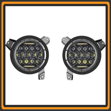 Load image into Gallery viewer, Quake LED Headlight Jeep JL RGB Headlight fog Light Set Quad Lock interlock Compatible - QTE686