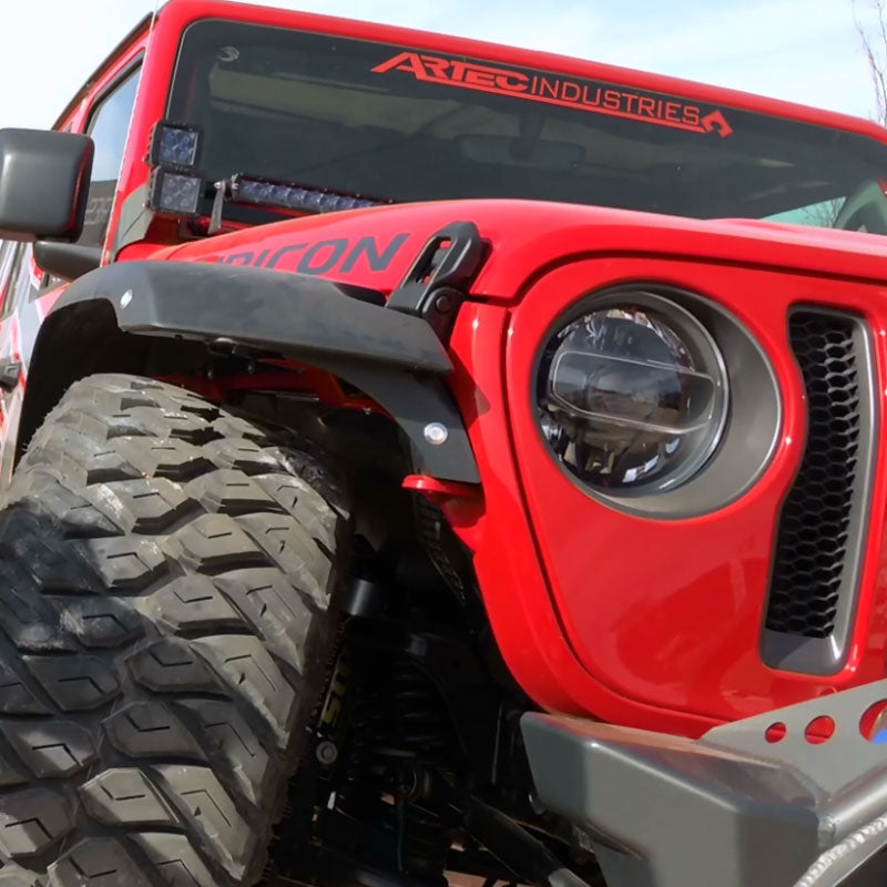 Artec Industries Fenders Jeep JL Front Fender Chop Kit 18-Pres Wranger JL Rubicon Artec Industries - JL2112