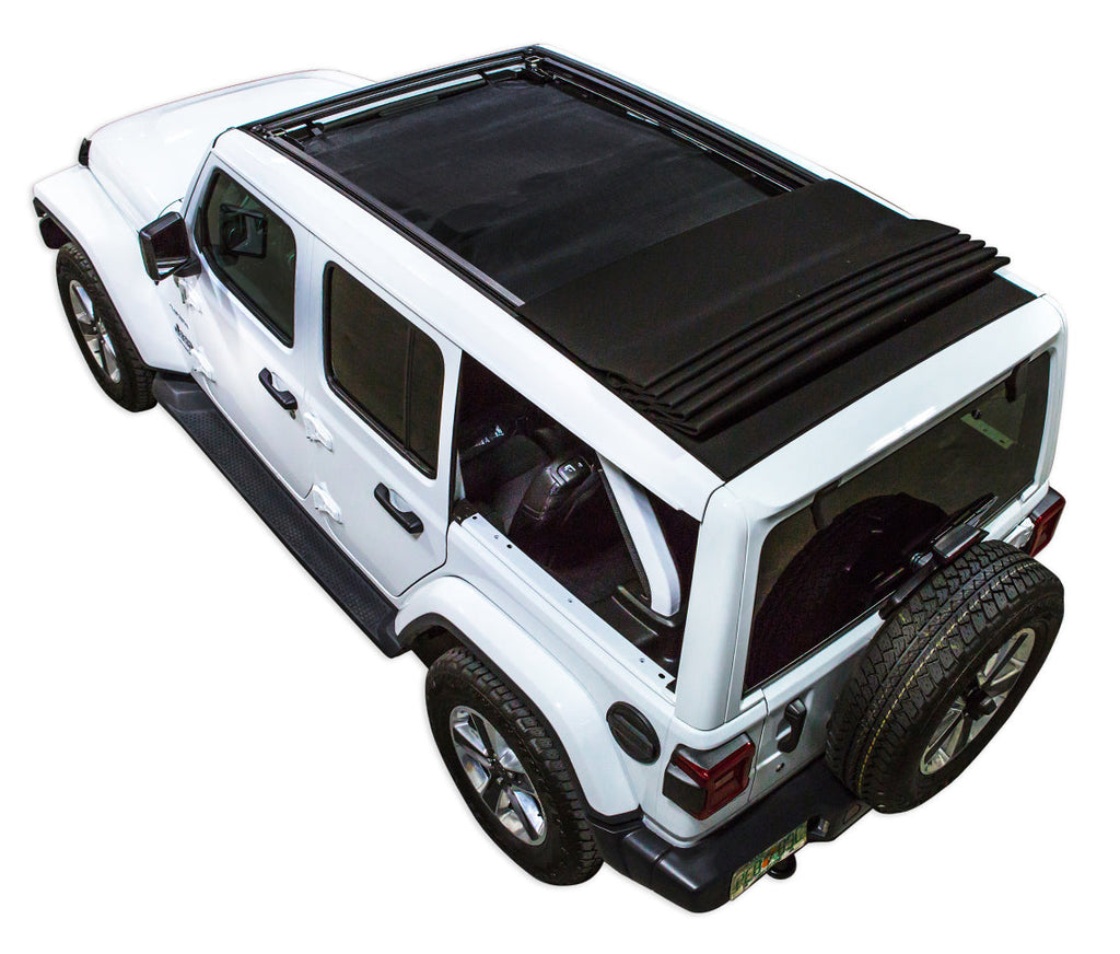 SPIDERWEBSHADE Product Black JL4D Power Top