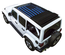 Load image into Gallery viewer, SPIDERWEBSHADE Product Blue JL4D Power Top Tactical  Flag Solid