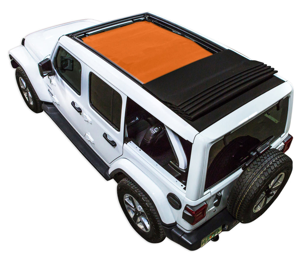 SPIDERWEBSHADE Product Orange JL4D Power Top