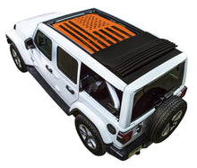 Load image into Gallery viewer, SPIDERWEBSHADE Product JL4D Power Top Tactical Flag Distressed