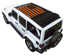 Load image into Gallery viewer, SPIDERWEBSHADE Product Orange JL4D Power Top Tactical  Flag Solid