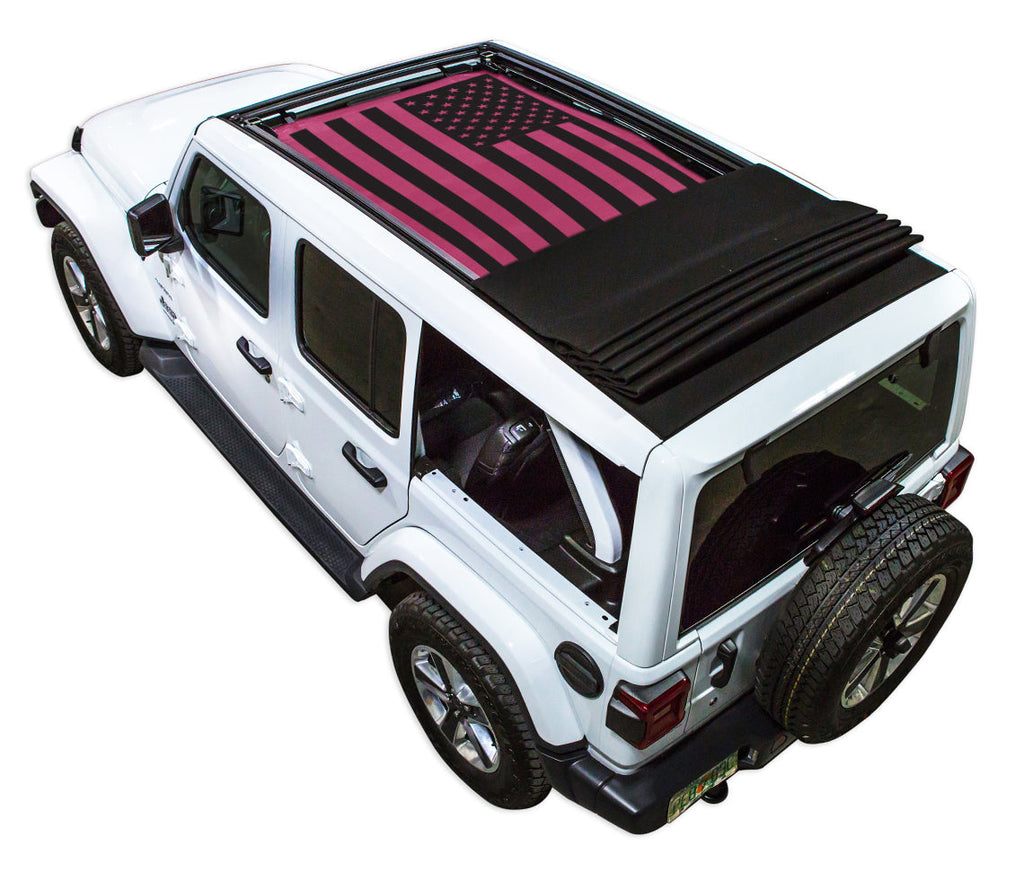 SPIDERWEBSHADE Product Pink JL4D Power Top Tactical  Flag Solid