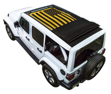 Load image into Gallery viewer, SPIDERWEBSHADE Product Yellow JL4D Power Top Tactical  Flag Solid