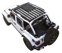 Load image into Gallery viewer, SPIDERWEBSHADE Product Black JL4D Tactical Flag Distressed