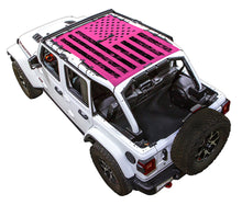 Load image into Gallery viewer, SPIDERWEBSHADE Product Pink JL4D Tactical Flag Distressed