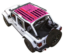 Load image into Gallery viewer, SPIDERWEBSHADE Product Pink JL4D Tactical Flag Distressed Thin Red Line
