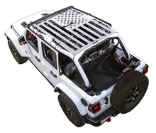 Load image into Gallery viewer, SPIDERWEBSHADE Product White JL4D Tactical Flag Distressed