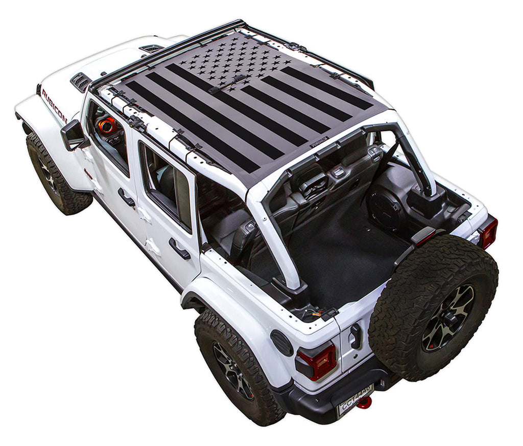 SPIDERWEBSHADE Product Grey JL4D Tactical Flag Solid