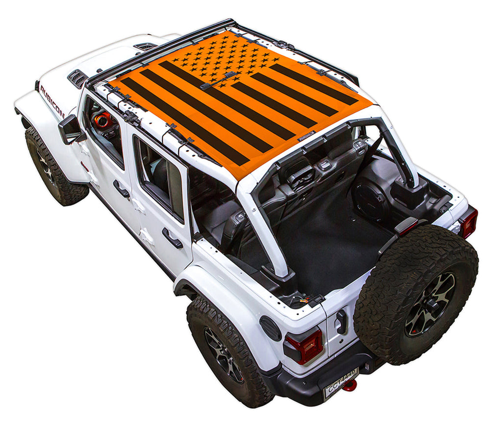 SPIDERWEBSHADE Product Orange JL4D Tactical Flag Solid