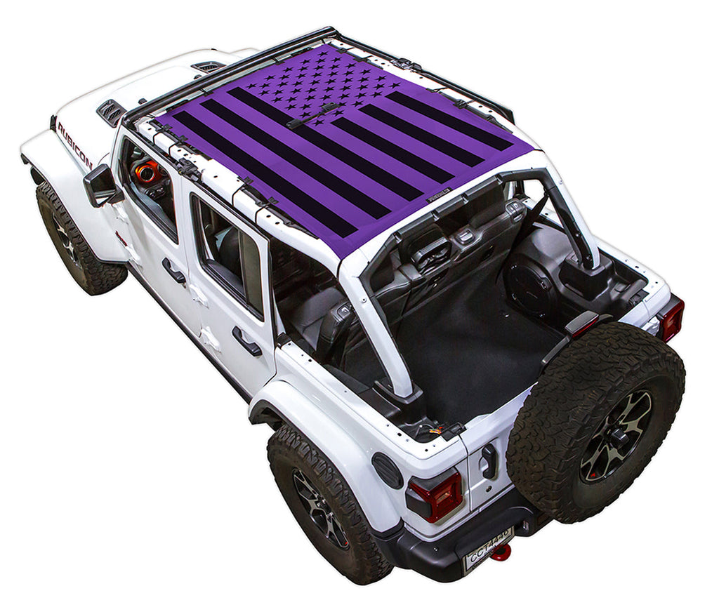SPIDERWEBSHADE Product Purple JL4D Tactical Flag Solid
