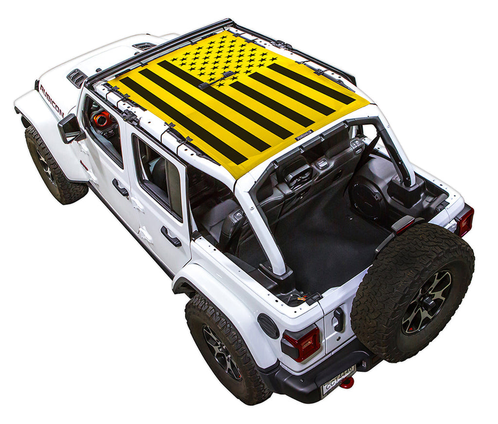 SPIDERWEBSHADE Product Yellow JL4D Tactical Flag Solid