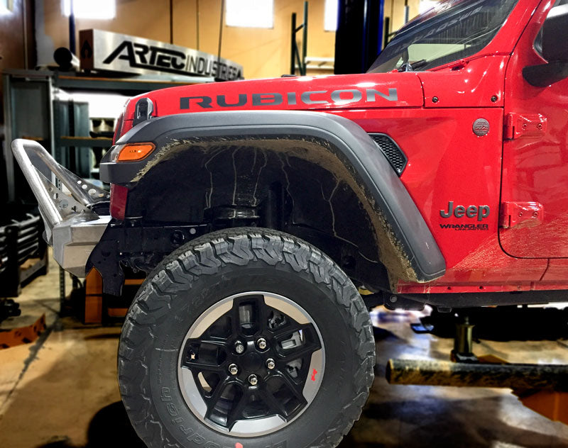 Artec Industries Front Bumpers NightHawk Jeep JL Front Bumper W/Mid Tube Stinger Bare Artec Industries - JL5303