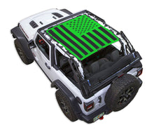 Load image into Gallery viewer, SPIDERWEBSHADE Product Green JL2D Tactical Flag Solid