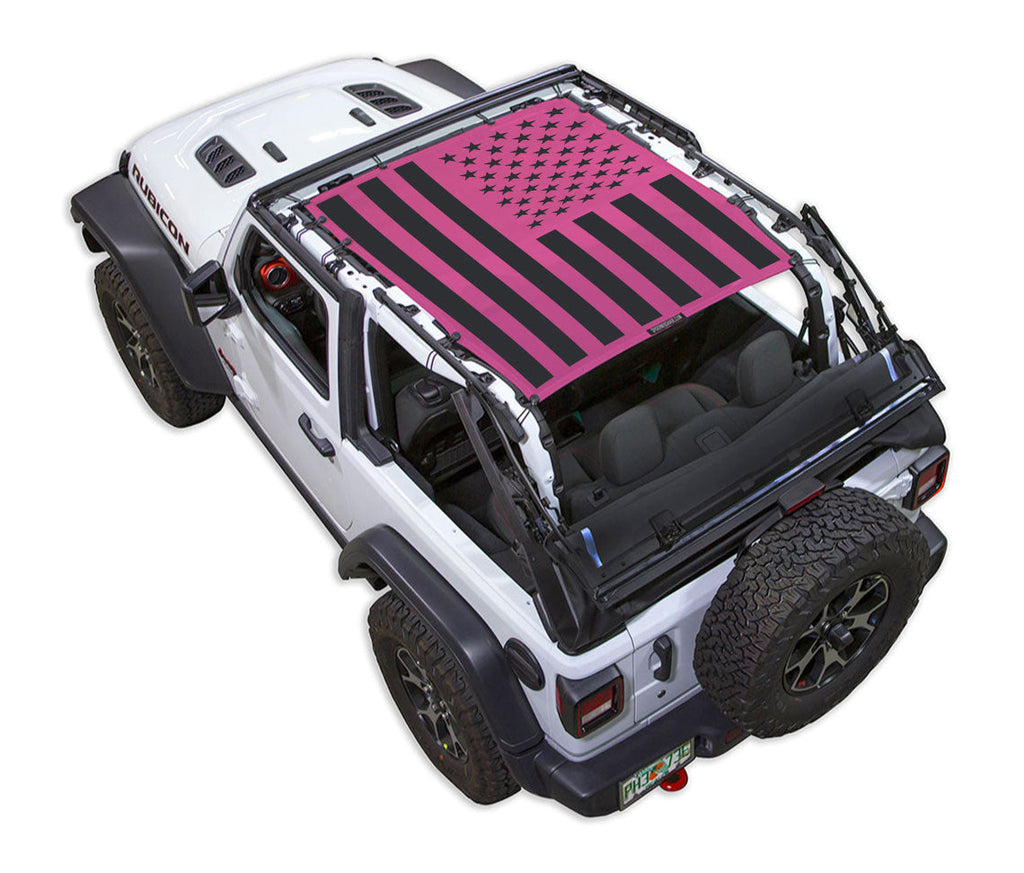 SPIDERWEBSHADE Product Pink JL2D Tactical Flag Solid