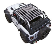 Load image into Gallery viewer, SPIDERWEBSHADE Product Grey JL2D Tactical Flag Distressed