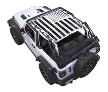 Load image into Gallery viewer, SPIDERWEBSHADE Product White JL2D Tactical Flag Distressed