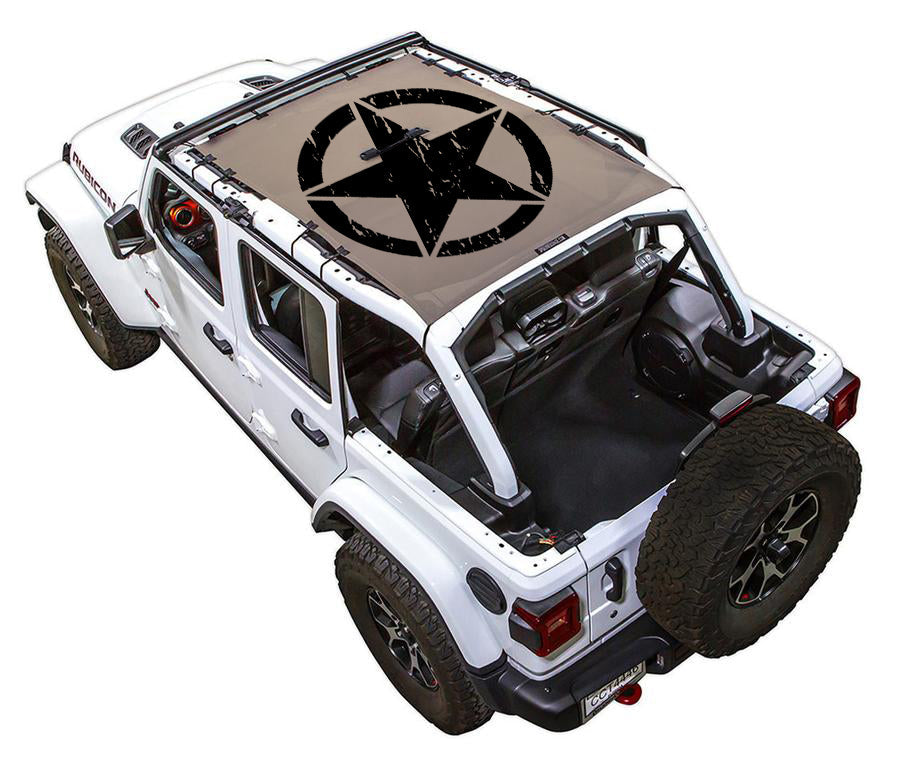 SPIDERWEBSHADE Product Tan JL4D Oscar Mike Distressed