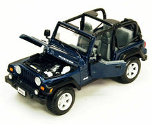Load image into Gallery viewer, Maisto Maisto, 31245DKBLU - 1:27 Jeep Wrangler Rubicon Diecast - Blue