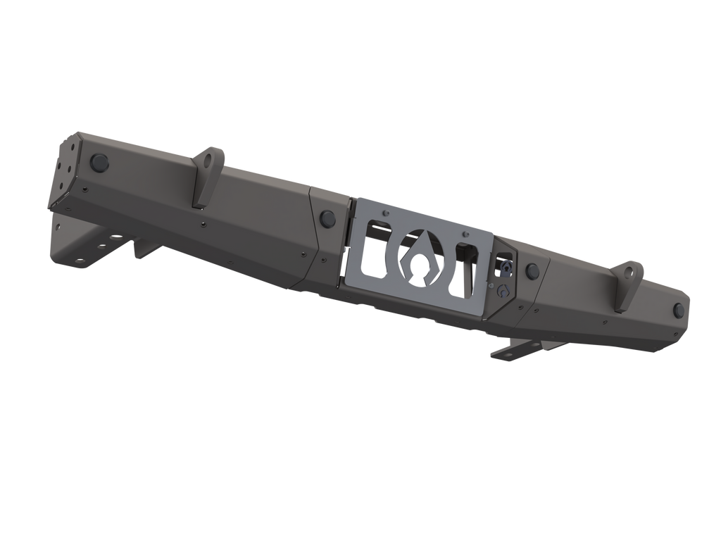 Artec Industries Rear Bumpers 07-Up Jeep Wranger/Gladiator High Clearance Rear Bumper Center Section Black Powdercoat - JT9117