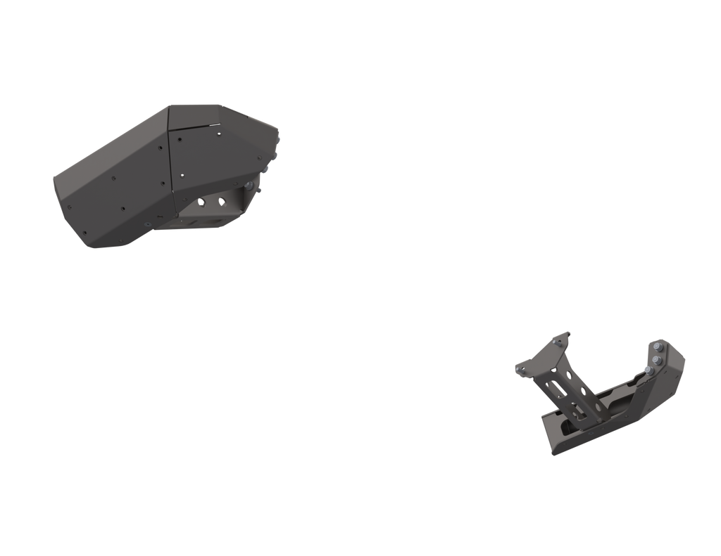 Artec Industries Rear Bumpers 07-Up Jeep Wranger/Gladiator High Clearance Rear Bumper Corner Pods Boatside Cut Powdercoat Steel - JT9120