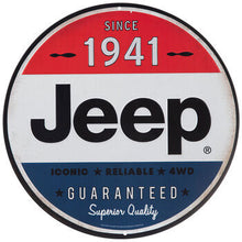 Load image into Gallery viewer, ORB Jeep 1941 Metal Sign