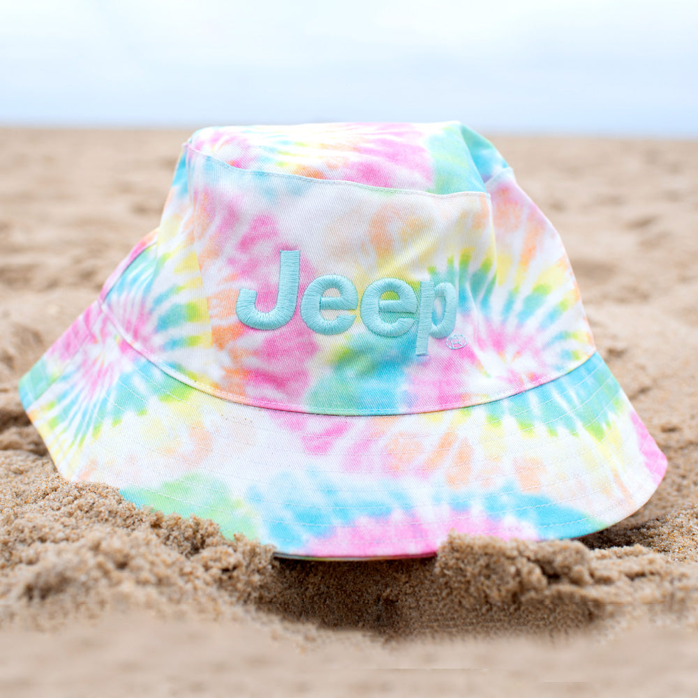 JEDCo Hat Jeep - Tie Dye Bucket Hat