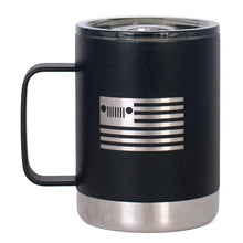 Load image into Gallery viewer, JEDCo Drinkware Jeep - USA Grille Flag 12 oz Mug