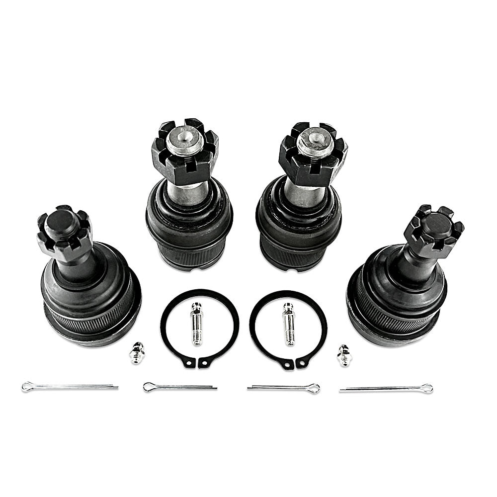 Apex Chassis Suspension Ball Joint Heavy Duty Ball Joint Kit (upper is Knurled) Fits: 06-08 Ram 1500 03-13 Ram 2500  03-10 Ram 3500 2WD 4WD Apex Chassis - KIT101K