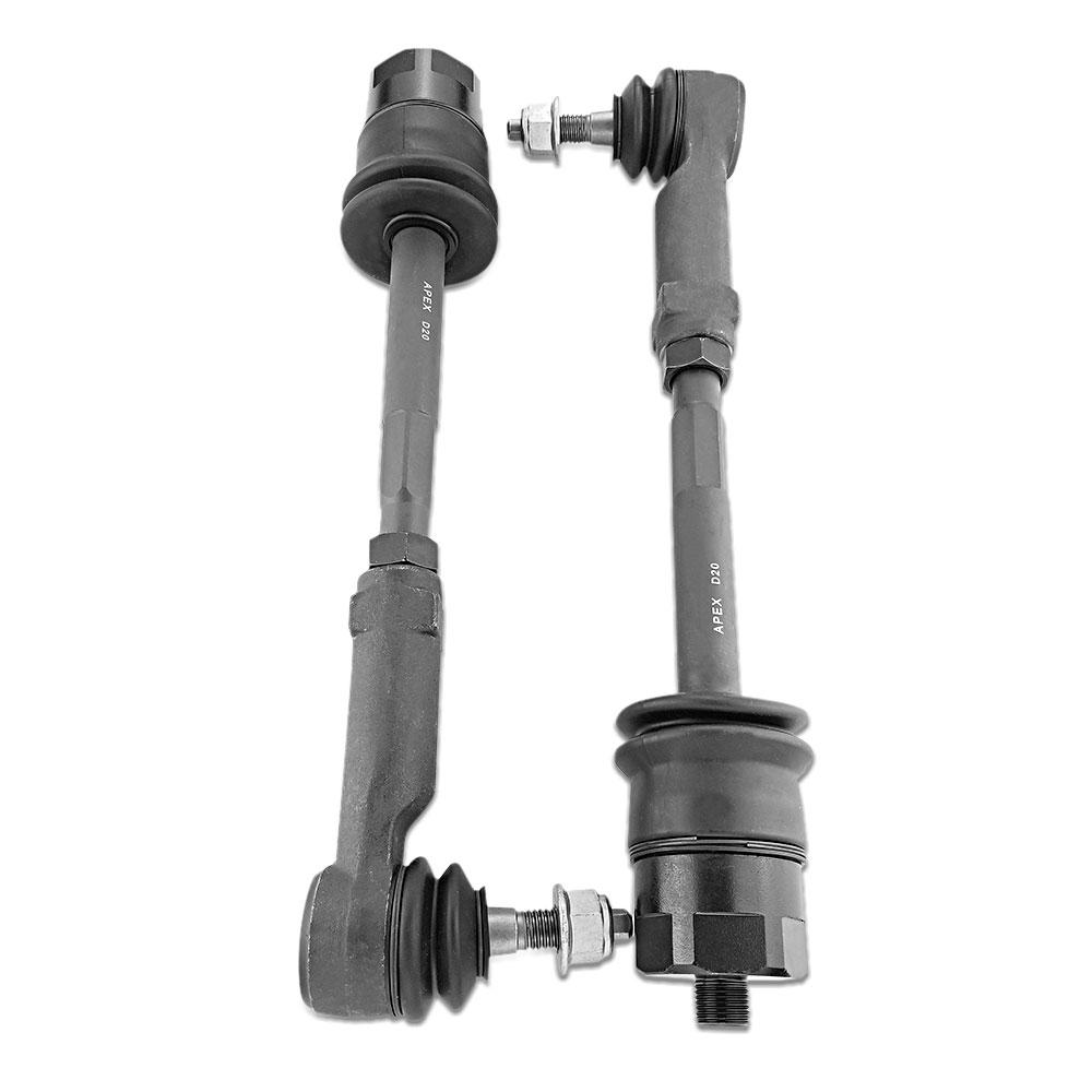 Apex Chassis Steering Tie Rod Apex Chassis Heavy Duty Tie Rod Assembly Fits: 01-06 Chevy Silverado/Suburban/Sierra 1500 HD/2500/3500  01-13 GMC Yukon XL 2500  02-06 Avalanche 2500  Includes: Left & Right Inner & Outer Tie Rod - KIT109