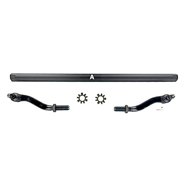Apex Chassis Steering Tie Rod Apex Chassis Heavy Duty 2.5 Ton Tie Rod Assembly in Black Anodized Aluminum Fits: 19-22 Jeep Gladiator JT 18-22 Jeep Wrangler JL/JLU Rubicon Mohave Sahara Sport. Note: This kit fits a Dana 30 axle. - KIT122