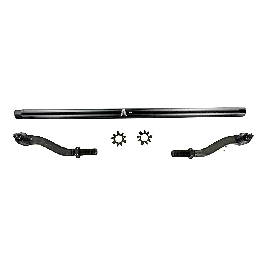Apex Chassis Steering Tie Rod Apex Chassis Heavy Duty JK 2.5 Ton Heavy Duty Tie Rod Assembly in Steel. Fits: 07-18 Jeep Wrangler JK JKU Rubicon Sahara Sport - KIT131