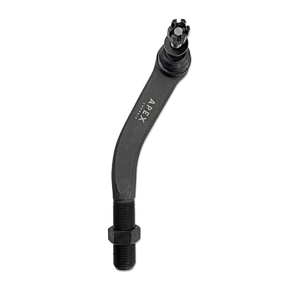Apex Chassis Power Steering Kits Apex Chassis Heavy Duty Tie Rod & Drag Link Assembly in Black Anodized Aluminum Fits:  07-18 Jeep Wrangler JK JKU Rubicon Sahara Sport. Note this FLIP kit fits vehicles with a lift exceeding 3.5 inches. This kit requires drilling the knuckle.