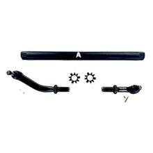 Load image into Gallery viewer, Apex Chassis Steering Drag Link Apex Chassis Heavy Duty JK 2.5 Ton Heavy Duty No Flip Drag Link Assembly in Black Anodized Aluminum Fits: 07-18 Jeep Wrangler JK JKU Rubicon Sahara Sport. Note this NO-FLIP kit fits vehicles with a lift of 3.5 inches or less - KIT137