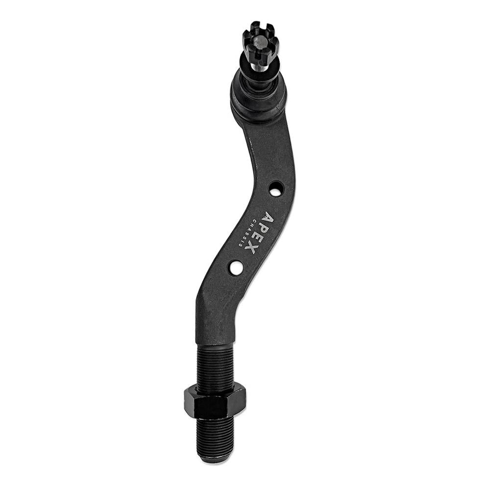 Apex Chassis Power Steering Kits Apex Chassis Heavy Duty Tie Rod & Drag Link Assembly in Polished Aluminum Fits:  07-18 Jeep Wrangler JK/JKU. Note this FLIP kit fits vehicles with a lift exceeding 3.5 inches. This kit requires drilling the knuckle. - KIT140-YesFlip