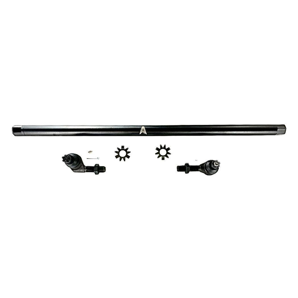 Apex Chassis Steering Drag Link Jeep Wrangler JK - 1 Ton Drag Link Kit - Steel - No Flip Apex Chassis - KIT147