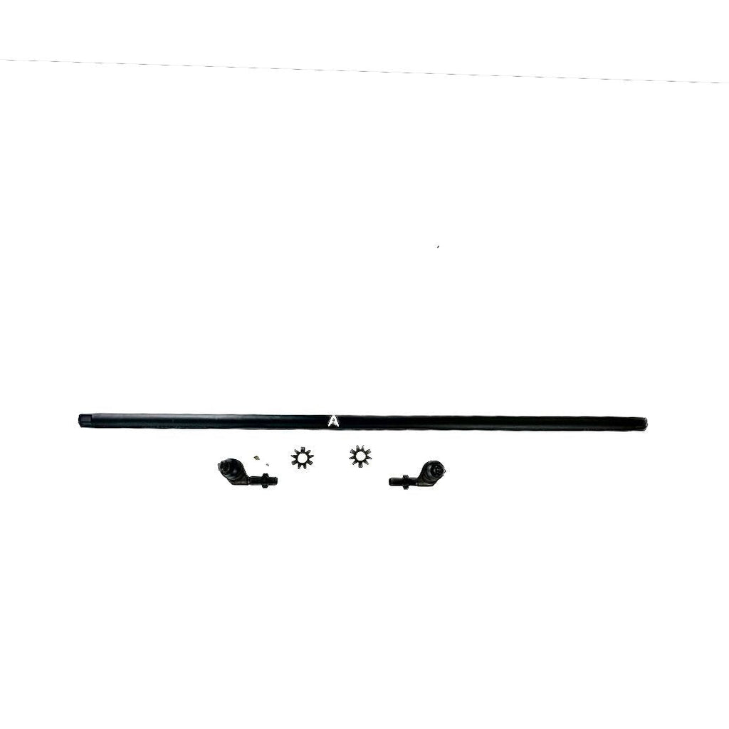 Apex Chassis Steering Tie Rod Jeep Wrangler JK - 1 Ton Tie Rod Kit - Black Aluminum Apex Chassis - KIT151