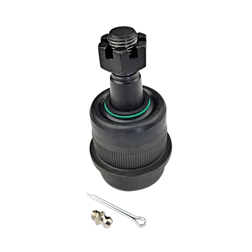 Apex Chassis Suspension Ball Joint Apex Chassis Heavy Duty Ball Joint Kit Fits: 90-01 Jeep Cherokee 90-92 Comanche 93-98 Grand Cherokee 93 Grand Wagoneer 97-06 Wrangler TJ 60-06 Wrangler YJ Includes: 1 Upper & 1 Lower - KIT203